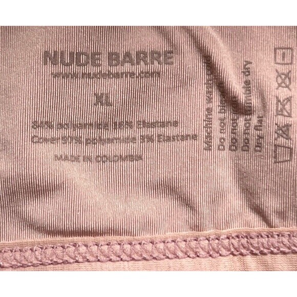 Nude Barre Bra XL Bralette Wireless Lightweight Unpadded Tagless Adjustable New - Picture 4 of 7